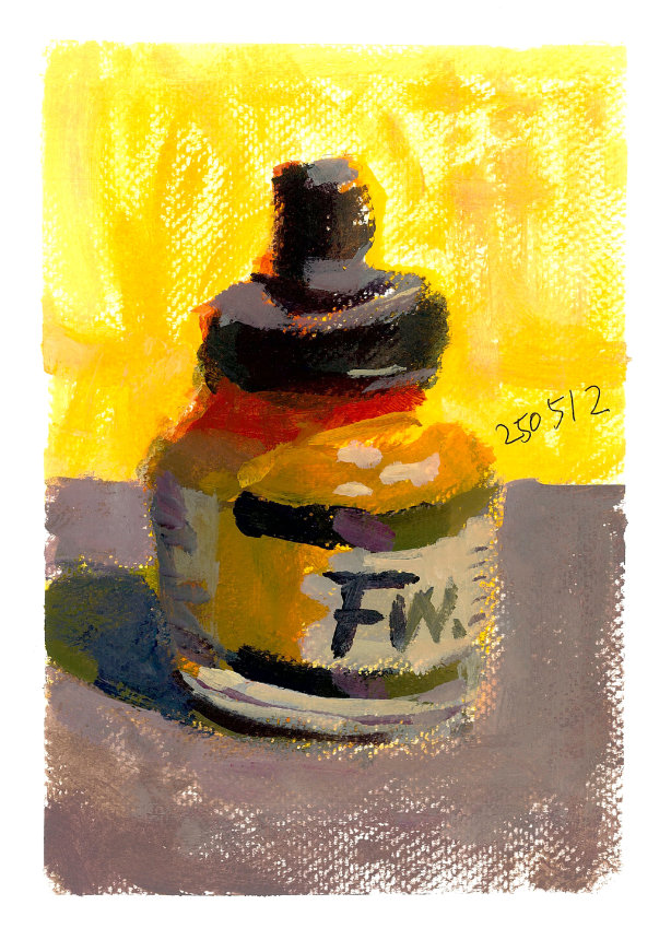 day1. 아크릴 잉크병