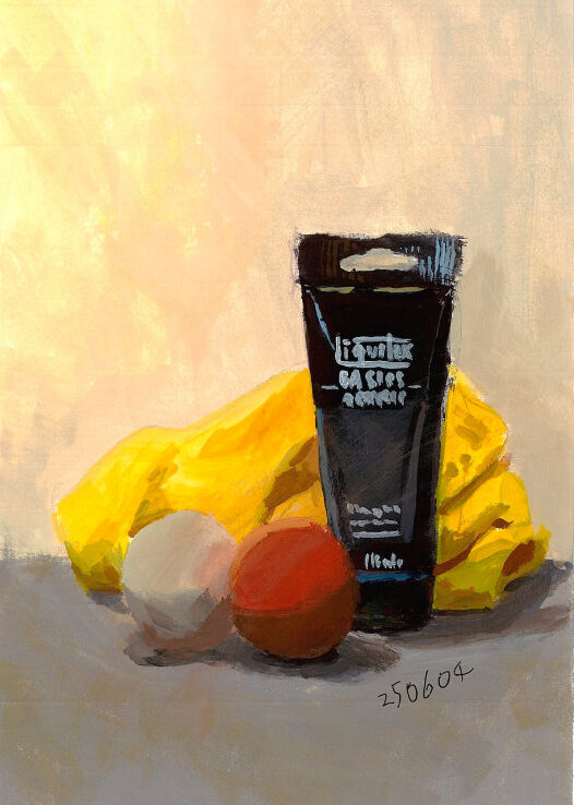 day18. 리퀴텍스 물감과 당구공 그리고 천